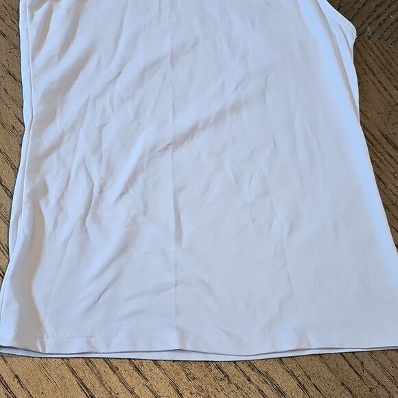 White Steve Madden turtleneck top size S high neck NWOT - Picture 3 of 7